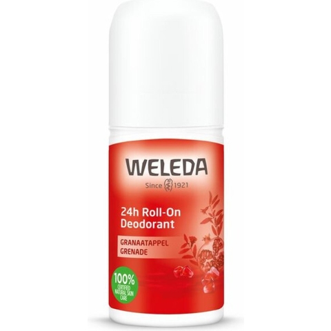 WELEDA - 24H Roll-On Deodorant - Granaatappel - 50ml - 100% natuurlijk