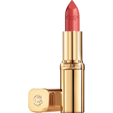 L’Oréal Paris Color Riche Satin Lipstick - Verzorgende, Lippenstift Verrijkt met Arganolie - 108 Brun Cuivré - Bruin - 4,54 gr