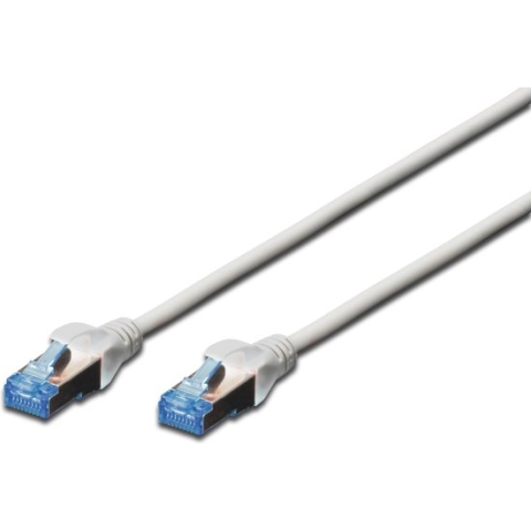 Digitus DK-1532-100 RJ45 Netwerkkabel, patchkabel CAT 5e SF/UTP 10.00 m Grijs Verdraaide paren 1 stuk(s)