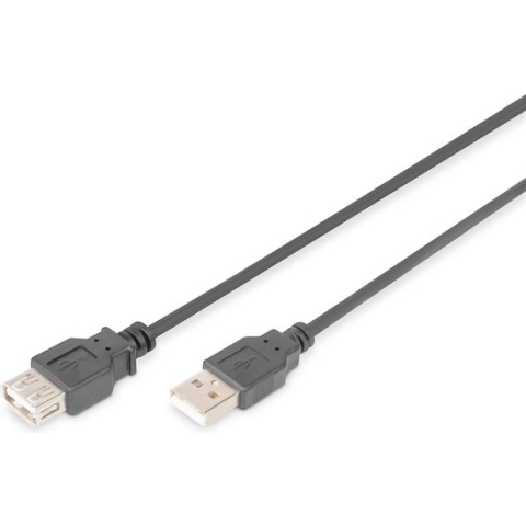 ASSMANN Electronic USB 2.0 A Male naar USB 2.0 A Female - 3 m