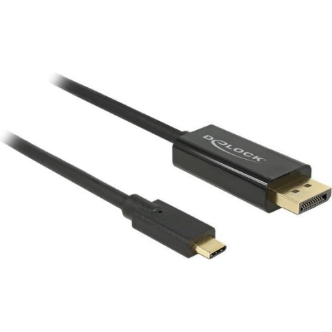 Premium USB-C naar DisplayPort kabel met DP Alt Mode (4K 60 Hz) / zwart - 3 meter