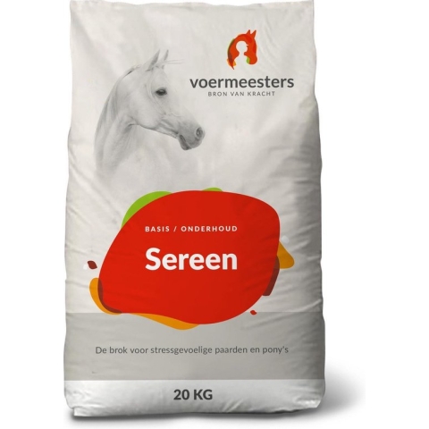 Voermeesters Sereen - zonder haver - Paardenvoer - 20 kg