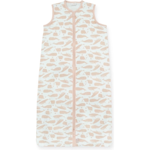 Jollein Zomerslaapzak Baby Hydrofiel 70cm Whales - Pale Pink