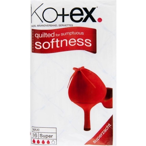 Kotex® Maxi Maandverband Super 16 stuks