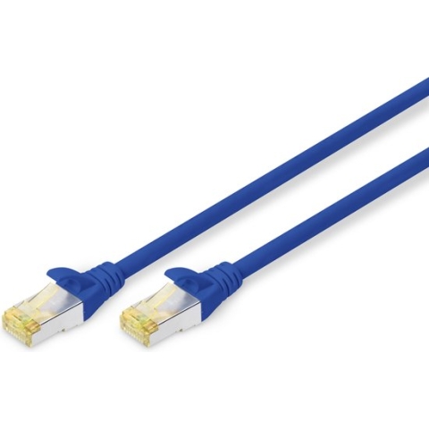 Digitus DK-1644-A-050/B netwerkkabel 5 m Cat6a S/FTP (S-STP) Blauw