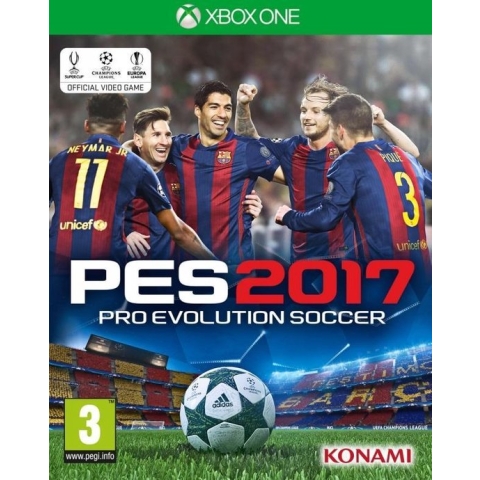 Pro Evolution Soccer PES 2017 XBOX ONE EU PEGI