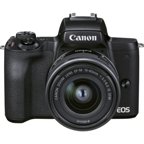 Canon EOS M50 Mark II - Systeemcamera - EF-M 15-45mm f/3.5-6.3 S