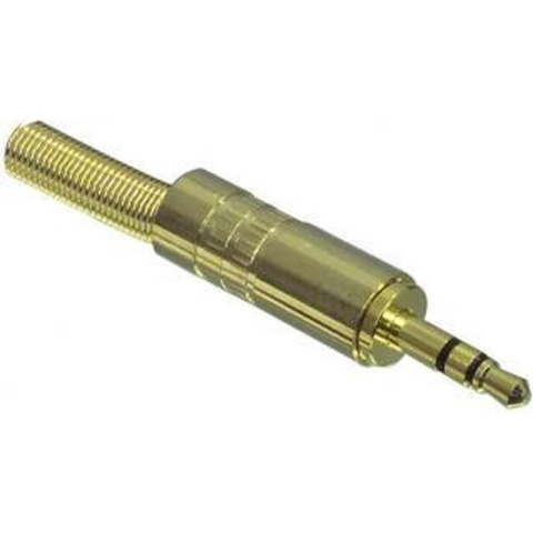 Stereo Connector 3.5 mm Male Metal
