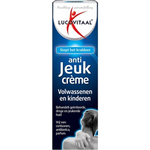 Lucovitaal Anti-jeuk crème - 50 milliliter - 1 stuk - Anti-jeukcrème