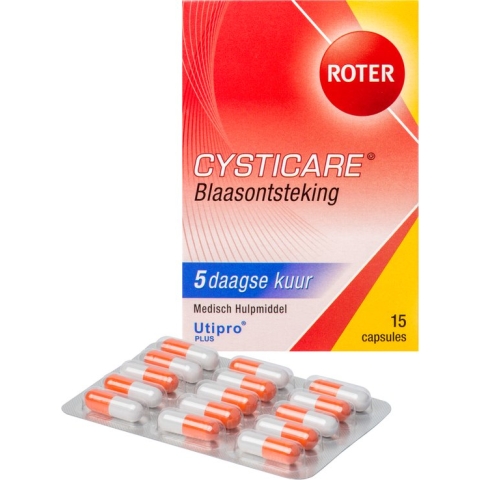 Roter Cysticare - Behandelkuur blaasontsteking - 15 tabletten