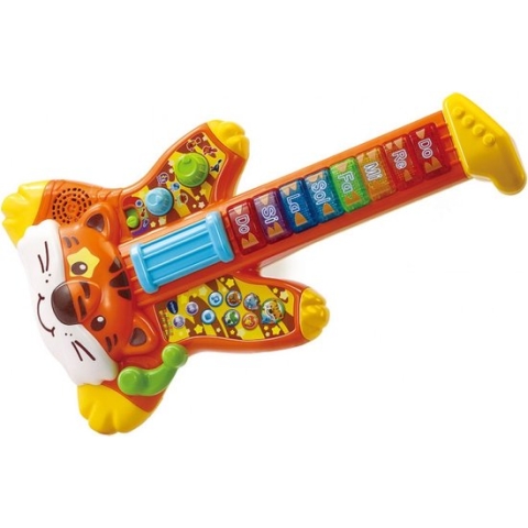 VTech Speel & Zing Dierengitaar - Educatief Babyspeelgoed - 2 tot 5 Jaar
