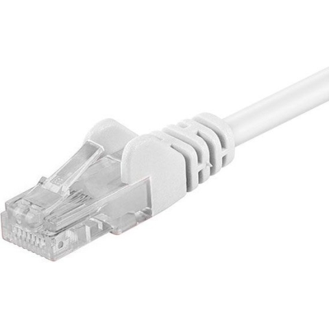 Wentronic CAT5E Netwerkkabel - RJ45 - Wit - 15 m