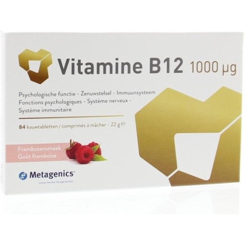 METAGENICS VIT B12 1000MCG