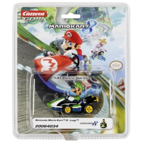 Carrera GO!!! Nintendo Mario Kart 8 - Luigi - Racebaanauto