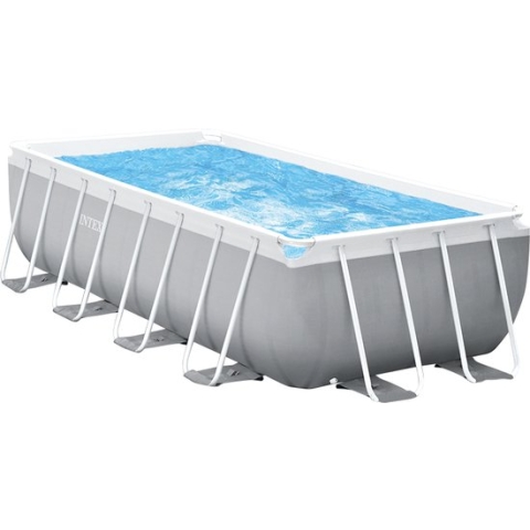 Intex Prism Frame™ Rectangular Premium Pool Set - Opzetzwembad - 400 x 200 x 100 cm