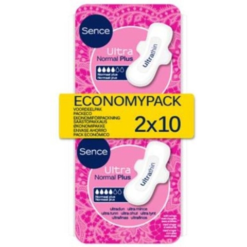 Sence Maandverband Normal 2x 10 stuks