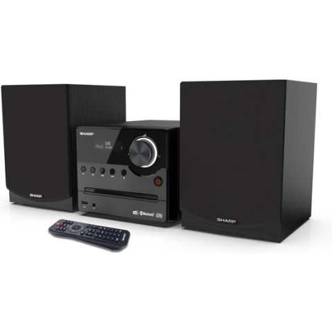 Sharp XL-B517 Micro geluidssysteem met DAB+ - FM - CD - bluetooth - zwart