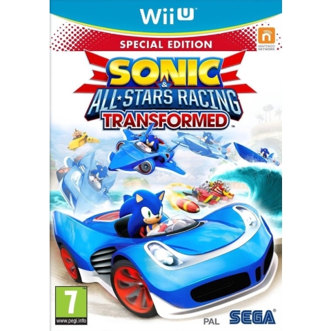 SEGA Sonic All-Star Racing: Transformed Special Edition Speciaal Meertalig Wii U