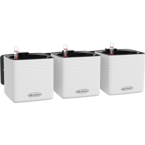 LECHUZA GREEN WALL HOME KIT COLOR - Plantenbak - ALL-IN-ONE set - wit