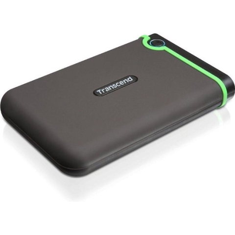 Transcend StoreJet® 25M3S Slim 2 TB Externe harde schijf (2.5 inch) USB 3.2 Gen 2 (USB 3.1) Staalgrijs TS2TSJ25M3S