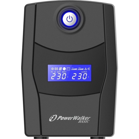 PowerWalker VI 600 STL Line-interactive 0,6 kVA 360 W 2 AC-uitgang(en)