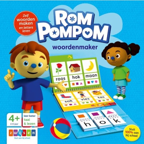 Rompompom - Woordenmaker 4-6 jaar