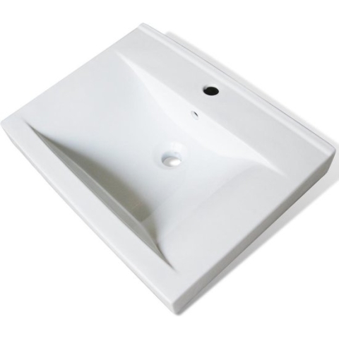 vidaXL-Wastafel-met-kraangat-rechthoekig-60x46-cm-keramiek-wit