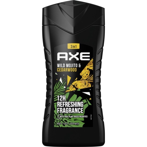 Axe Green Mojito & Cedarwood 3-in-1 Douchegel - 250 ml