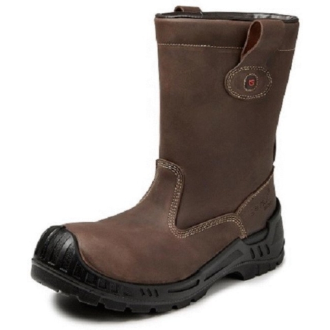 Gevavi GS91 Bari S3 Bruin Gevoerde Veiligheidslaarzen Heren