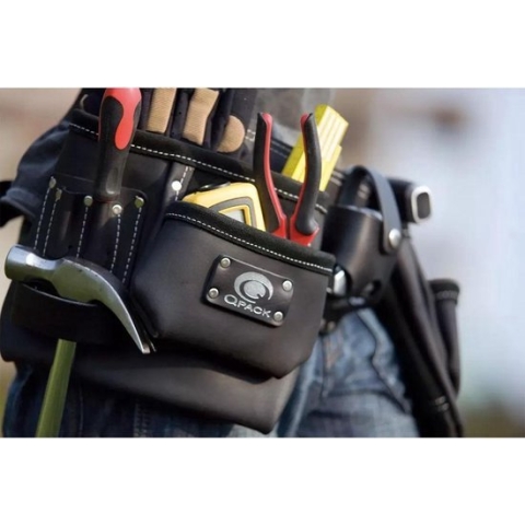 ToolPack 366.000 Industrial Gereedschapsgordel zwart - Dubbel - Leer