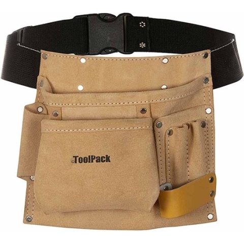 ToolPack 366.010 Regular Gereedschapsgordel - Enkel - Leer