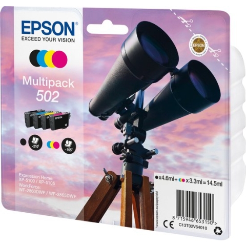 Epson 502 - Inktcartridge / Multipack