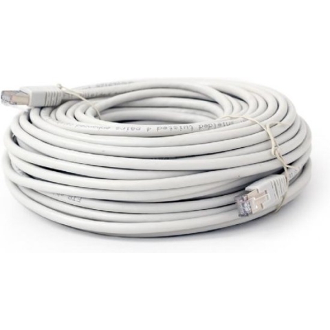 FTP Category 6 Rigid Network Cable GEMBIRD CCA AWG26 Grey 30 m