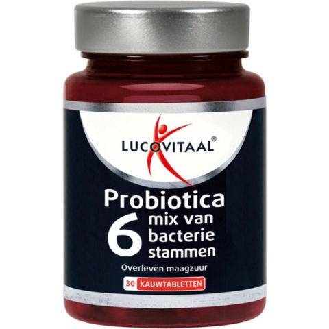 Lucovitaal Probiotica Voedingssupplement - 30 Kauwtabletten