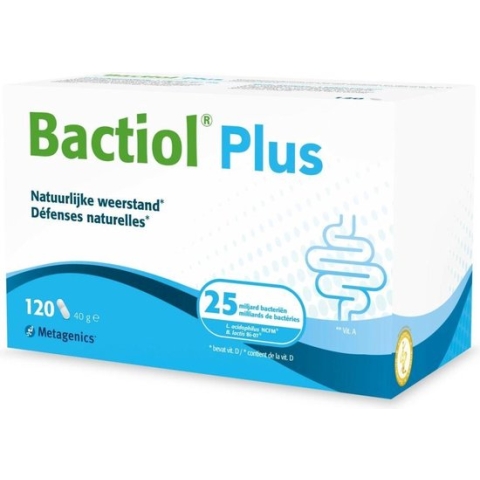 Metagenics Bactiol Plus - 120 capsules