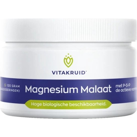 Vitakruid Magnesium Malaat 120 gram