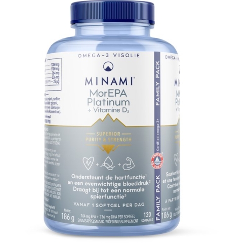 Minami  MorEPA Platinum - 120 softgels