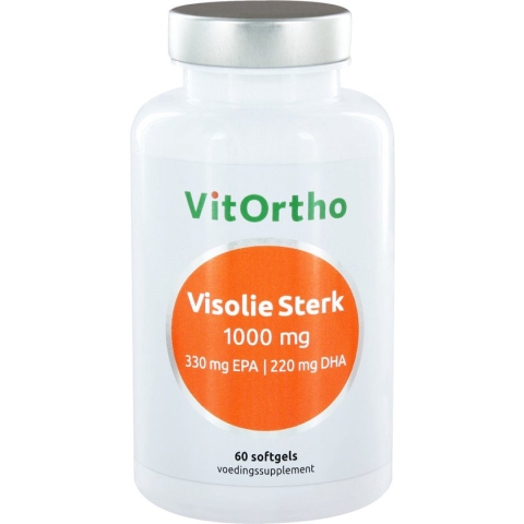 VitOrtho - Visolie - Sterk 1000 mg - 60 softgels