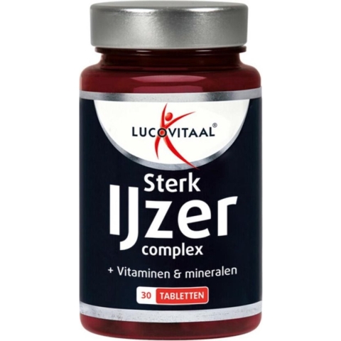 Lucovitaal - Sterk IJzer Complex - 30 capsules - Voedingssupplement