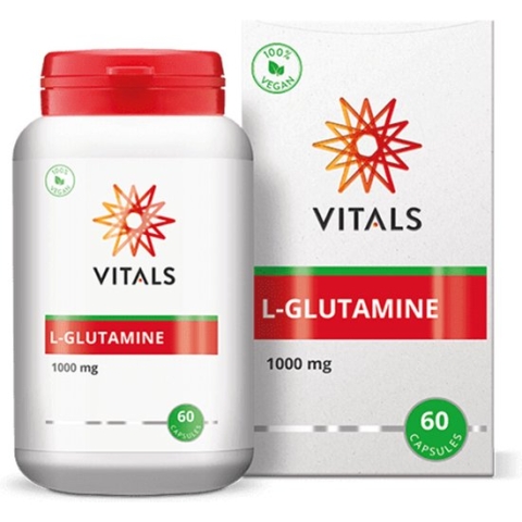 Vitals - L-Glutamine - 1000 MG - 60 Capsules