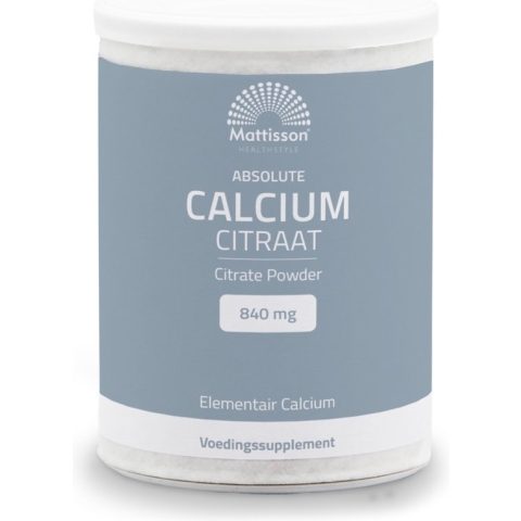 Mattisson - Calcium Citraat poeder - 125 g