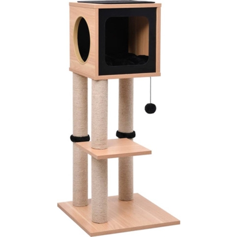 vidaXL-Kattenkrabpaal-met-sisal-krabmat-90-cm