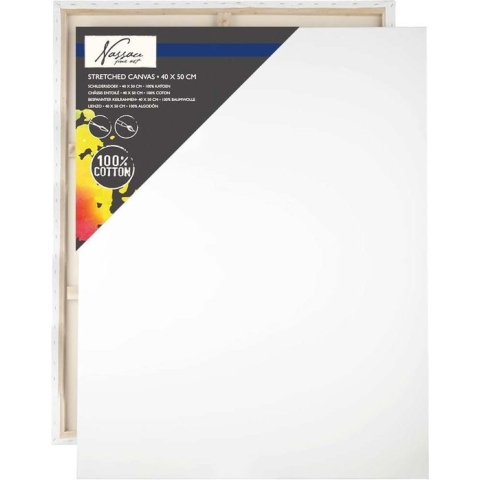 1 stuks | Nassau Fine Art Schildersdoeken /Art canvas, 40cm x 50cm x 17mm