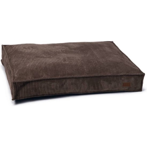 Designed by Lotte Ribbed - Hondenkussen - Bruin - 70x55x15 cm