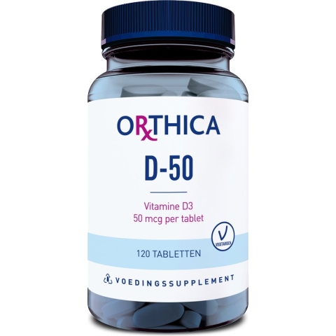 Orthica D-50 (Vitaminen) - 120 Tabletten