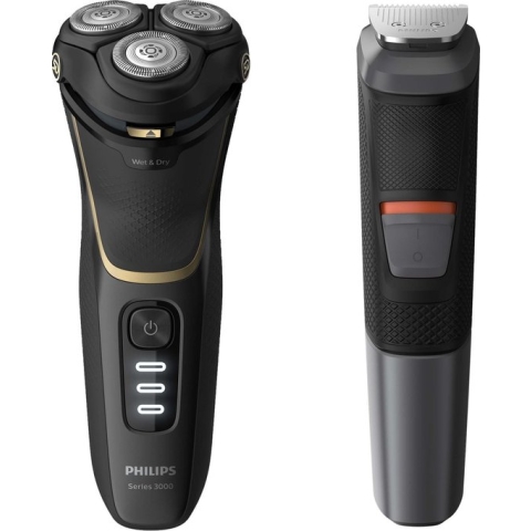 Philips Series 3000 S3333/58 - Scheerapparaat incl. multigroomer - Wet & Dry