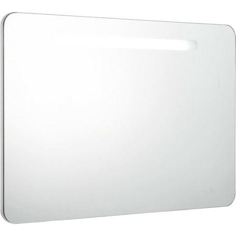 vidaXL-Badkamerkast-met-spiegel-LED-80x9,5x55-cm