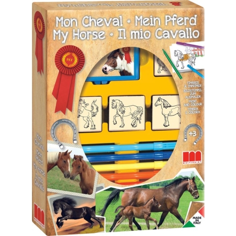 Paarden Stempelset met Stiften