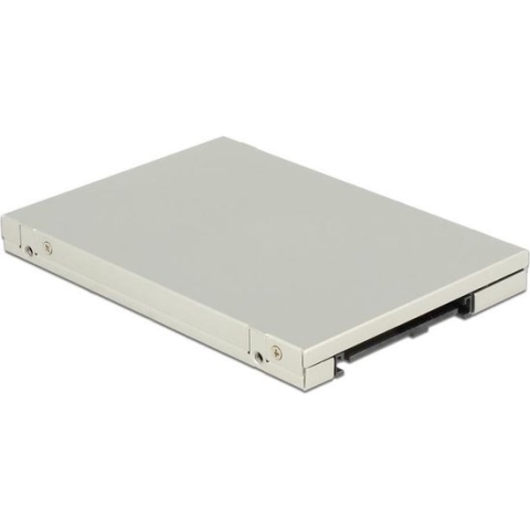 DeLOCK 2,5'' U.2 SFF-8639 behuizing voor M.2 NVMe PCIe SSD (max. 80mm) / zilver