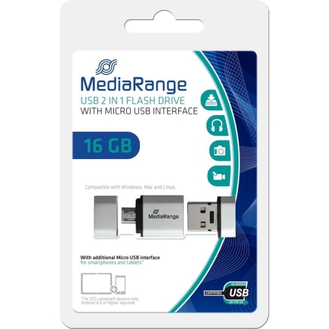 MediaRange Hispeed - USB-stick - 16 GB